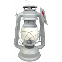 LAMPA NAFTOWA BIAŁA 24CM