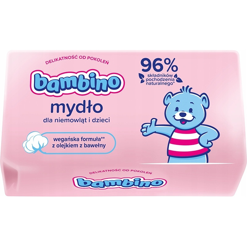Bambino Mydło Z lanoliną dla dzieci 90g