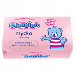 Bambino Mydło Z lanoliną dla dzieci 90g