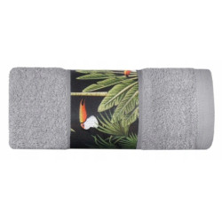 TUKAN RĘCZNIK 70x130 POPIELATY 420