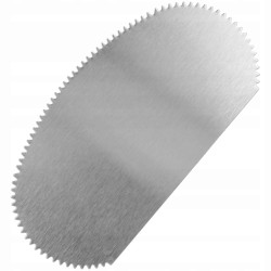 Szpatuła do dekorowania ciasta owal.15x12cm