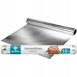 GRATKA Folia aluminiowa 10mx28cm rolka