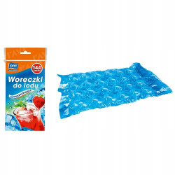 Woreczki do lodu samozamykające 144 kostki