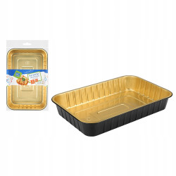 Foremki aluminiowe lakierowane 2000ml 2 szt. 19,2 x 29,3cm