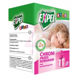 EXPEL KIDS PŁYN DO ELEKTRO NA KOMARY 40 ML