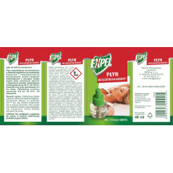 Płyn do Elektro na komary 40ml EXPEL zapas