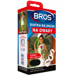 Bros siatka na drzwi przeciw owadom 140cm x 220cm