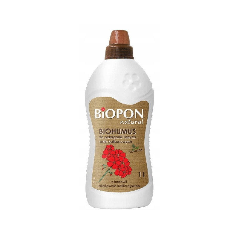 Biohumus do pelargoni i roślin balkonowych 1 L