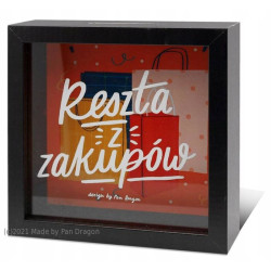 SKARBONKA RESZTA Z ZAKUPÓW NA PREZENT