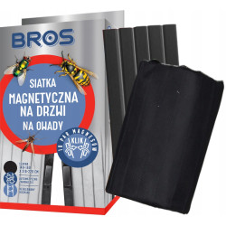 Siatka Magnetyczna Na Drzwi 160x220 Czarna Bros