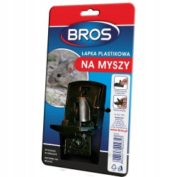 Bros Łapka na myszy gryzonie pułapka zatrzaskowa
