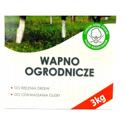 BIOPON WAPNO OGRODNICZE 3 KG DO BIELENIA DRZEW