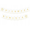 Girlanda papierowa Pierwsza Komunia flagi 2x300 cm