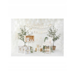 Girlanda papierowa Pierwsza Komunia flagi 2x300 cm
