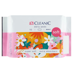 CLEANIC SOFT Podpaski higieniczne dla kobiet 10szt