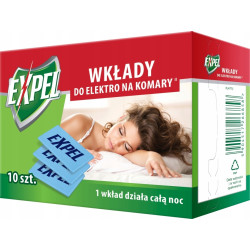 Expel Elektro Wkłady Na Komary Zapas 10szt