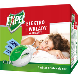 Expel Elektro Wkłady Na Komary Zapas 10szt