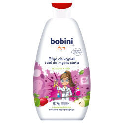 BOBINI FUN Płyn do kąpieli i żel do mycia dla dzieci dziecka