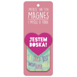 MAGNES JESTEM BOSKA SUPER MOC