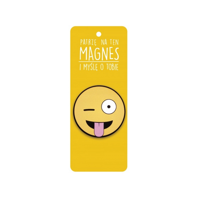 MAGNES EMOTKA JĘZYK SMILE