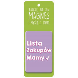 MAGNES LISTA ZAKUPÓW MAMY