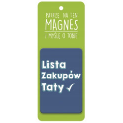 MAGNES LISTA ZAKUPÓW TATY