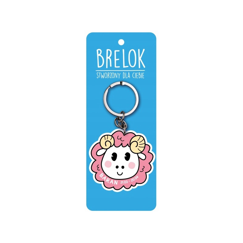 BRELOCZEK BARAN ZNAK ZODIAKU