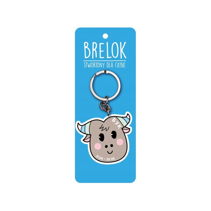 BRELOCZEK BYK ZNAK ZODIAKU
