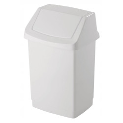 KOSZ UCHYLNY CLICK 50L-BIAŁY
