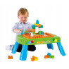 Zestaw do gry z klockami - 20 elem. (zielony) (pud