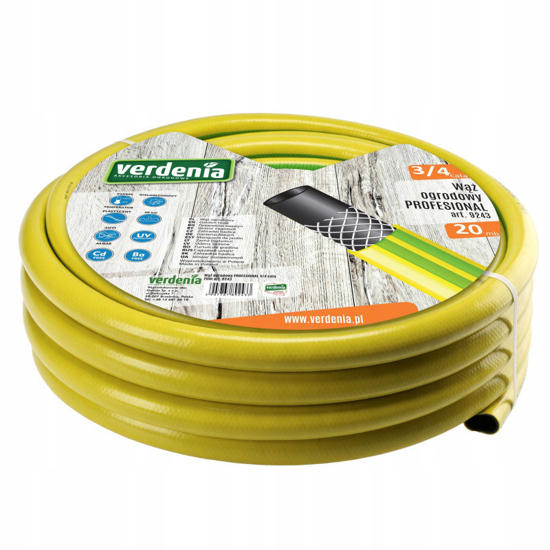 WĄŻ OGRODOWY PROFESSIONAL 3/4 cala 20m