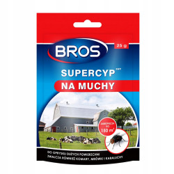 BROS SUPERCYP 25G PREPARAT NA MUCHY DO OPRYSKU