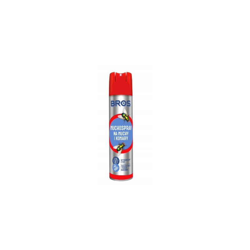 SPRAY NA MUCHY KOMARY OWADY BROS 400ml