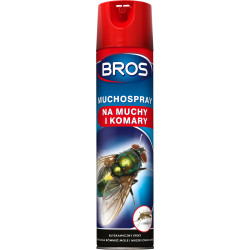 SPRAY NA MUCHY KOMARY OWADY BROS 400ml
