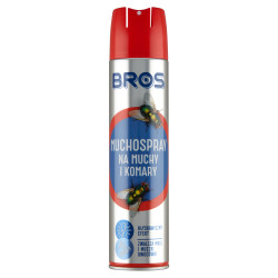 SPRAY NA MUCHY KOMARY OWADY BROS 400ml