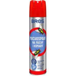 SPRAY NA MUCHY KOMARY OWADY BROS 400ml
