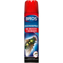 SPRAY NA MUCHY KOMARY OWADY BROS 400ml