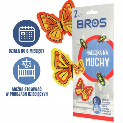 BROS NAKLEJKA NA MUCHY 2SZT