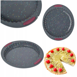 AMBITION FELICE FORMA TARTA SIIKONOWA 26CM CZARNA