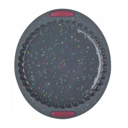 AMBITION FELICE FORMA TARTA SIIKONOWA 26CM CZARNA