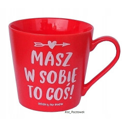 KUBEK NA WALENTYNKI AMORE MIO LUBIĘ TO