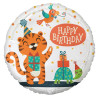 Balon foliowy Tygrysek (Happy Birthday) NA HEL