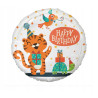 Balon foliowy Tygrysek (Happy Birthday) NA HEL