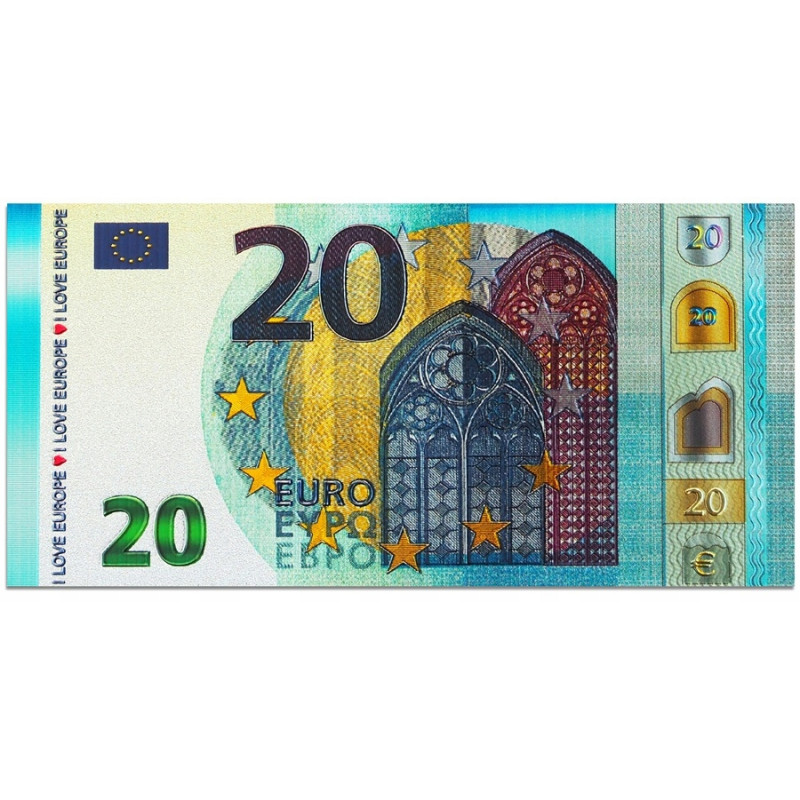 MAGNES 20 EURO NA LODÓWKE DWUSTRONNY