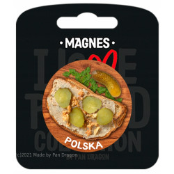 MAGNES POLSKA PAJDA ZE SMALCEM I OGÓRKIEM