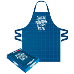 PREZENT DZIEŃ DZIADKA FARTUCH I RĘKAWICA DLA DZIADKA ZESTAW