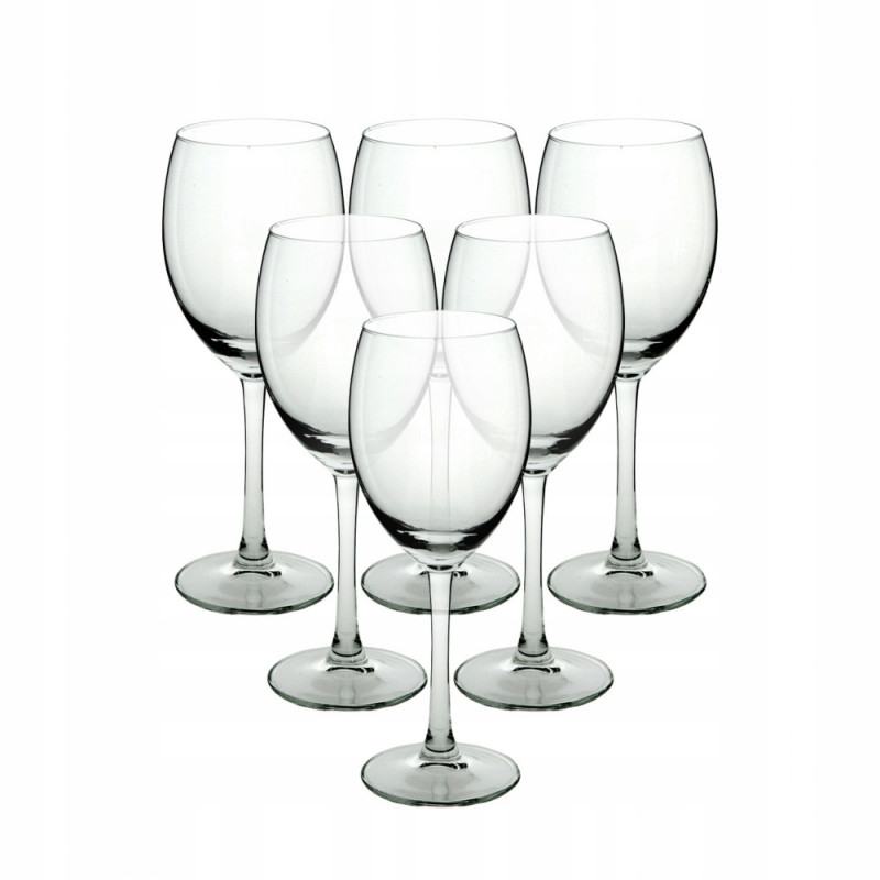 Kieliszki do wina białego Diamond 250 ml komplet 6 sztuk
