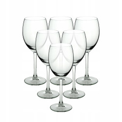 Kieliszki do wina białego Diamond 250 ml komplet 6 sztuk