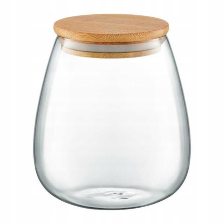 Słoik z bambusową pokrywką Belly Ambition 1 l