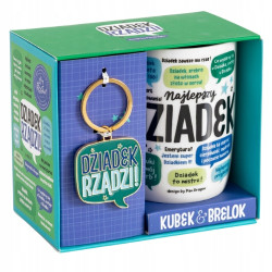 KUBEK Z BRELOCZKIEM DLA DZIADKA DZIEŃ DZIADKA